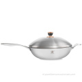 Puur Titanium 30 cm Braadpan stalen handvat